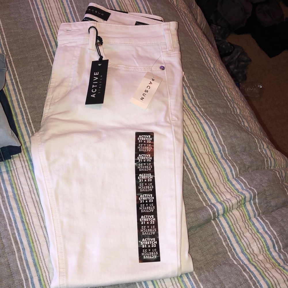 Men’s Pacsun White Jeans Never Worn